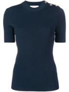 Tory Burch Short-sleeved Jumper - Blue