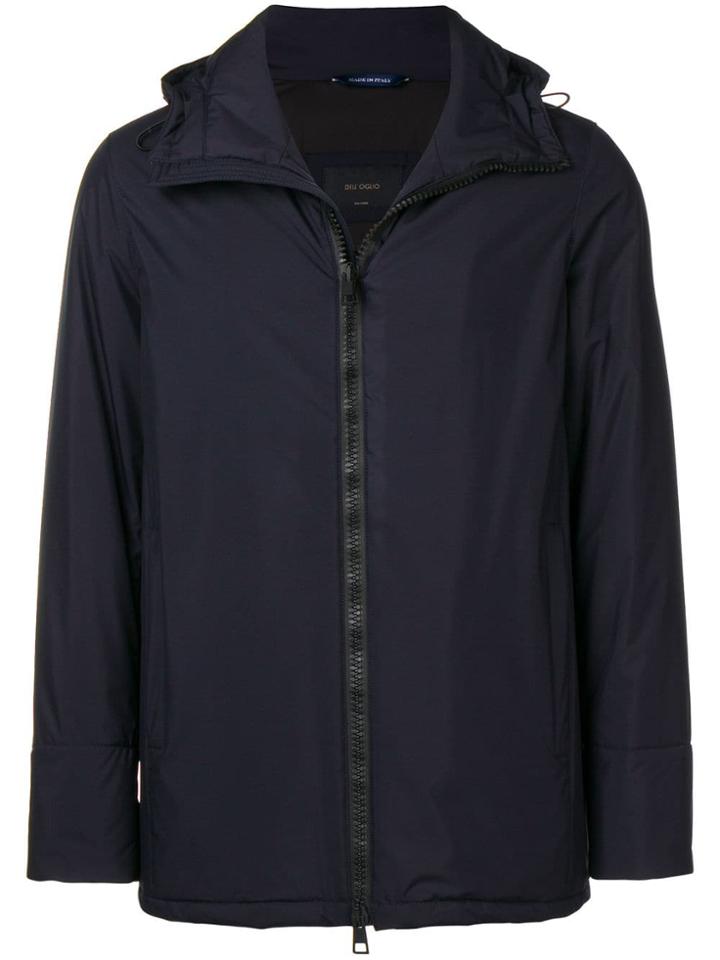 Dell'oglio Padded Rain Jacket - Blue