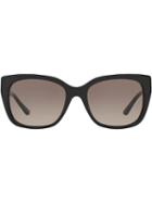 Tory Burch Pierced-t Sunglasses - Black