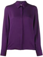 Theory Classic Fitted Shirt - Purple