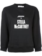 Adidas By Stella Mccartney Logo Yoga Sweatshirt, Women's, Size: Xxs, Black, Cotton/polyester