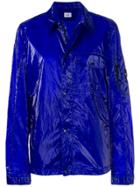 Cp Company Glossy Shirt Jacket - Blue