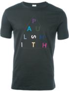 Paul Smith Jeans Triangle Print T-shirt, Men's, Size: M, Black, Cotton