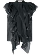 Alexandre Vauthier Crystal-embellished Shirt - Black