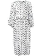 Simone Rocha Floral Dress, Women's, Size: 8, White, Cotton/polyamide/polyester