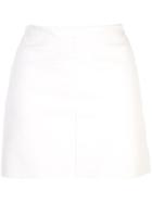 Alice+olivia Elana Mini Skirt - White