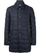 Herno Internal Layer Padded Jacket, Men's, Size: 50, Grey, Polyamide/polyester/wool