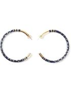 Aurelie Bidermann 'rive Gauche' Hoop Earrings