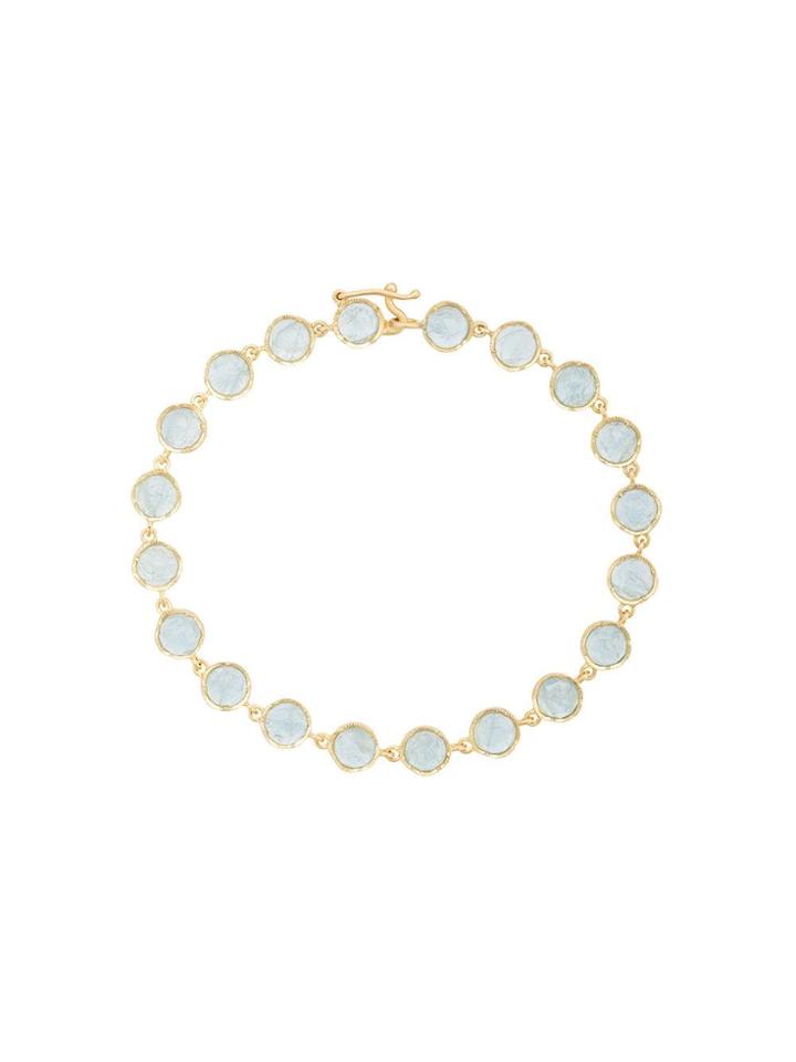 Irene Neuwirth 18kt Yellow Gold Aquamarine Bracelet