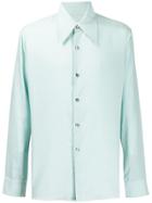 Maison Margiela Long Sleeve Shirt - Blue