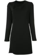Giuliana Romanno - Long Sleeves Dress - Women - Polyester - 38, Black, Polyester