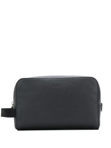 Boss Hugo Boss Embossed Logo Washrag - Black