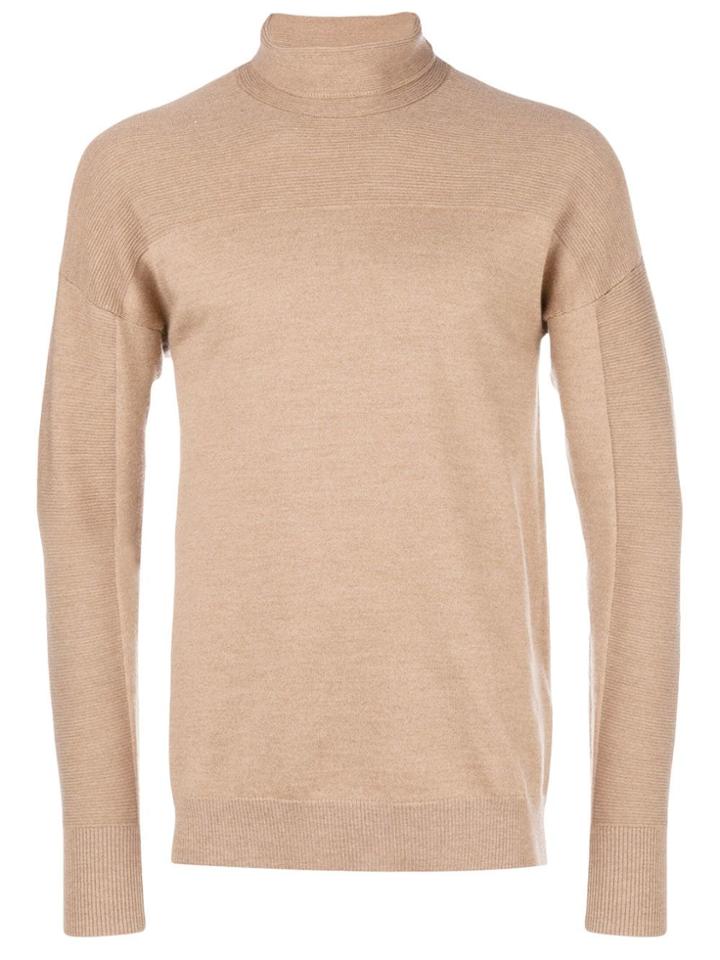 Al Duca D'aosta 1902 Turtle-neck Fitted Sweater - Neutrals