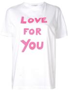 Bella Freud Love For You T-shirt - White