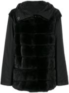 Simonetta Ravizza Hooded Coat - Black