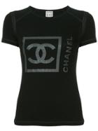 Chanel Vintage Cc Short Sleeve Top - Black