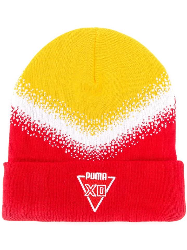 Puma Logo Beanie - Yellow