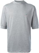 Paul Smith Embroidered Cactus T-shirt, Men's, Size: Xl, Grey, Cotton