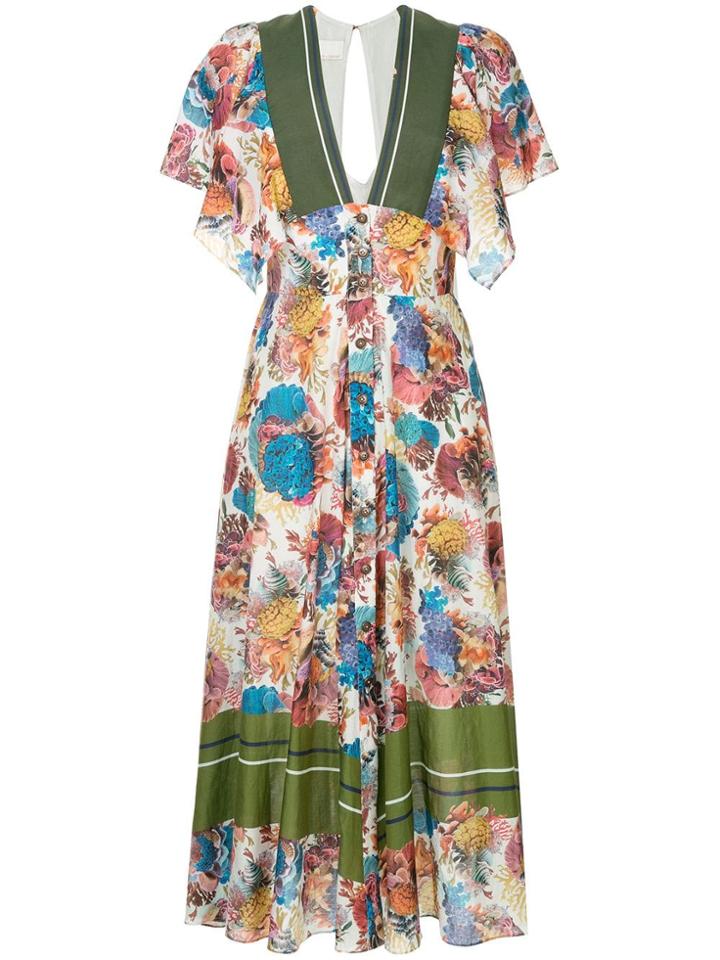 Ginger & Smart Submerge Floral Print Dress - Multicolour