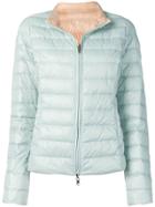 Patrizia Pepe Reversible Puffer Jacket - Blue
