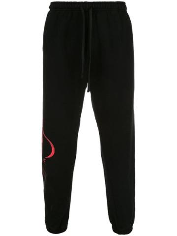 Siberia Hills Siberia Hills Dark Anime Sweatpant Blk/red - Black