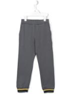Fendi Kids Classic Track Pants, Boy's, Size: 6 Yrs, Grey