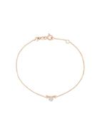 Kismet By Milka 14kt Rose Gold Libra - The Scales Diamond Bracelet
