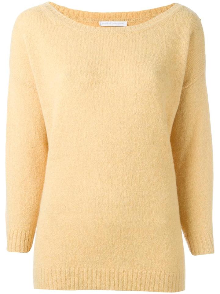 Société Anonyme Oversized Jumper - Yellow & Orange