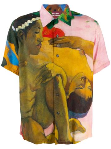 Rassvet Gauguin Print T-shirt - Pink
