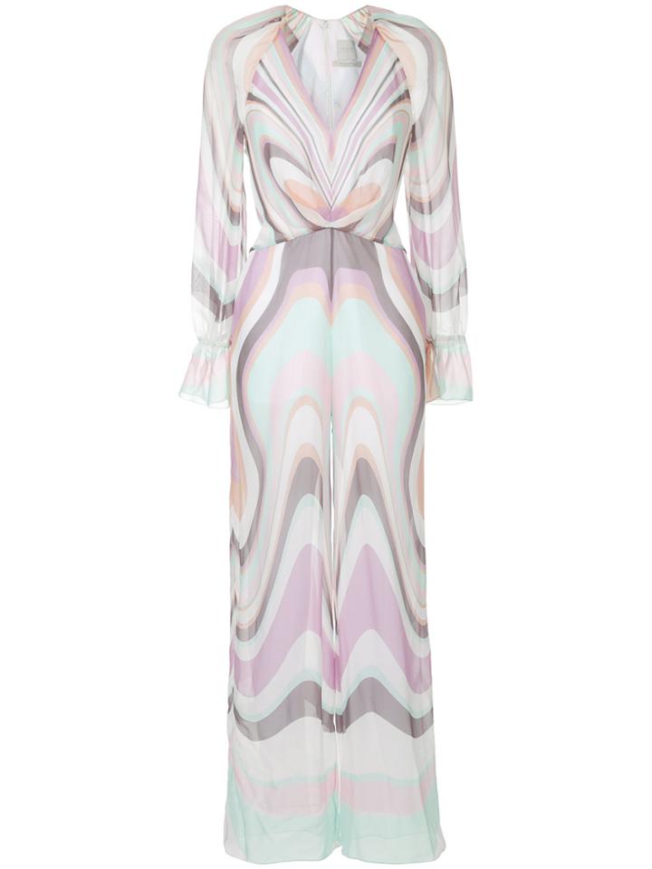 Ingie Paris Printed Jumpsuit - Multicolour