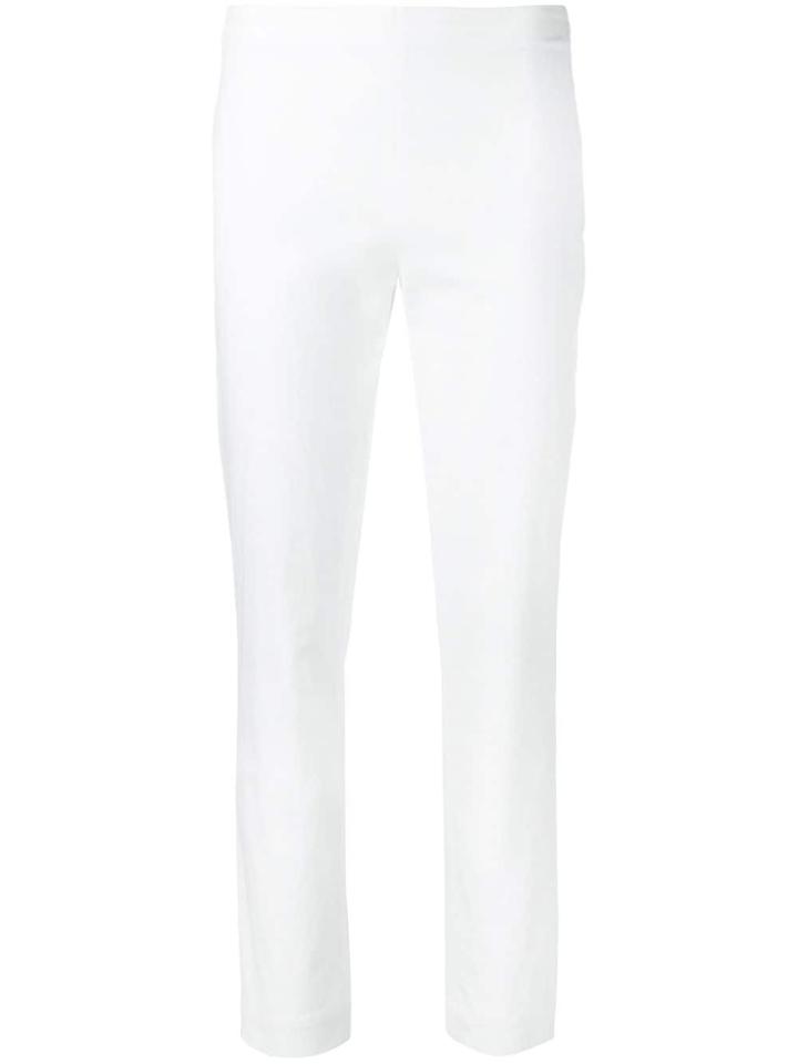 Lorena Antoniazzi White Slim Fit Trousers