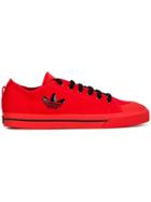 Adidas By Raf Simons Logo Lateral Sneakers - Red