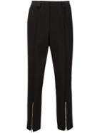 Juun.j Zip Cuff Trousers, Men's, Size: 46, Black, Polyester/cotton/polyurethane