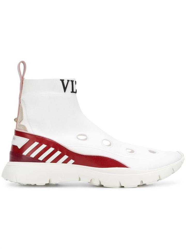 Valentino Teen Heroes Her Sneakers - White