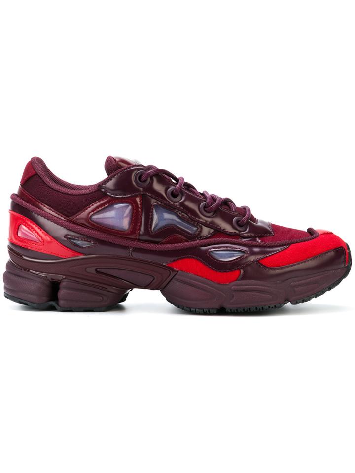 Adidas By Raf Simons Ozwego Ii Sneakers - Red