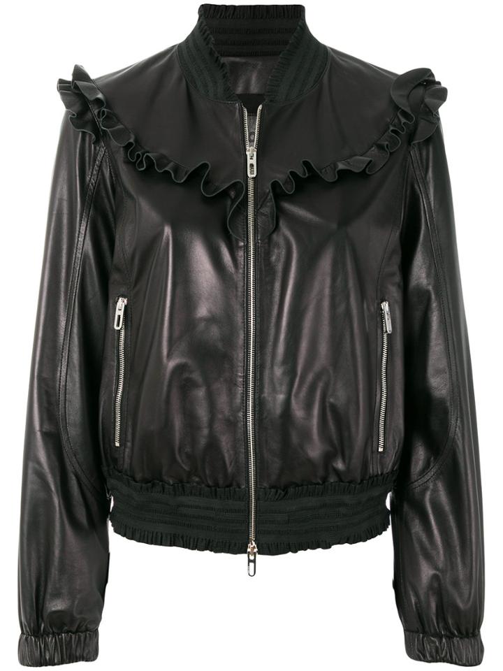 Drome Frill Trim Jacket - Black