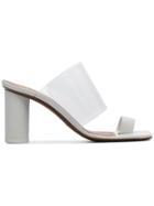 Neous White Chost 80 Leather Pvc Sandals