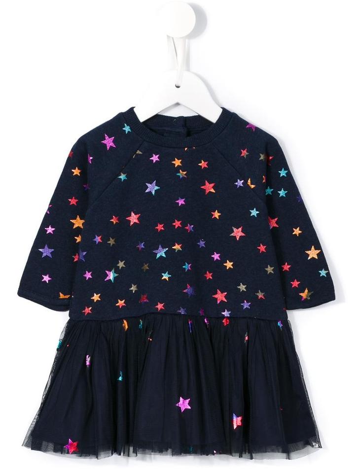 Stella Mccartney Kids 'india' Dress And Bloomers, Toddler Girl's, Size: 12 Mth, Blue