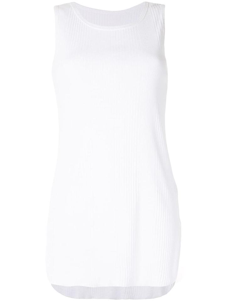Y's Ribbed Vest - White