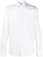 Alexander Mcqueen Trimmed Slim Fit Shirt - White