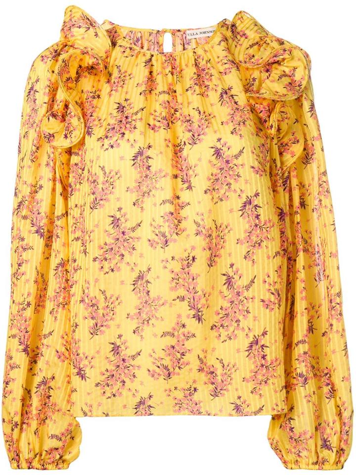 Ulla Johnson Medine Blouse - Yellow