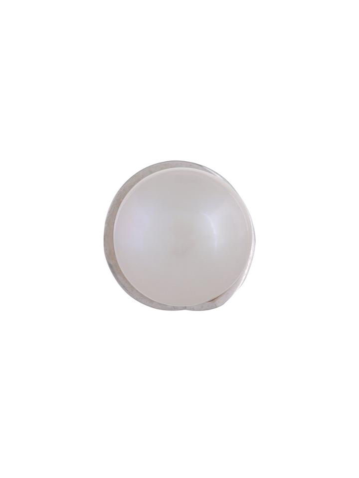 Mehem Pearl Stud Earrings - White