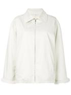 Yves Saint Laurent Vintage Furry Cuffs Jacket - White