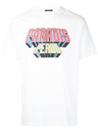 Lanvin Floral Embroidered T-shirt - Blue