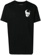 Philipp Plein Platinum Cut Flocked Skull T-shirt - Black