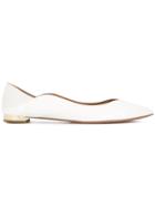 Aquazzura Zen Ballerina Shoes - White