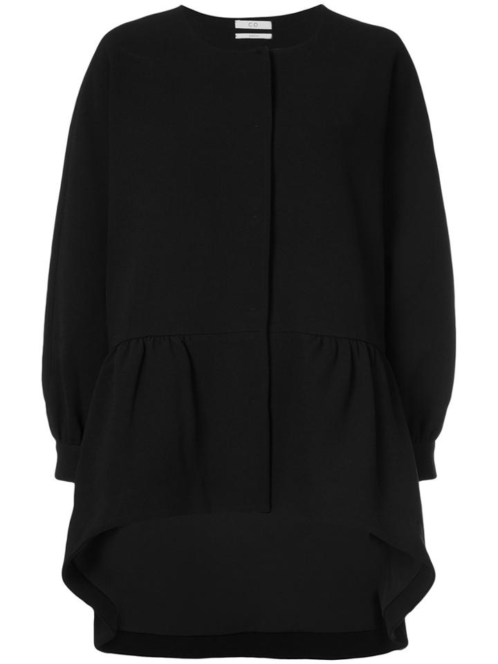 Co Facetate Coat - Black