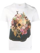 Alexander Mcqueen Still Life Skull T-shirt - White