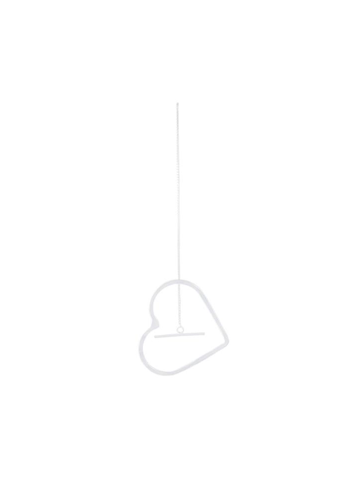 Seeme Shoulder Duster Earrings, Women's, Metallic, Silver