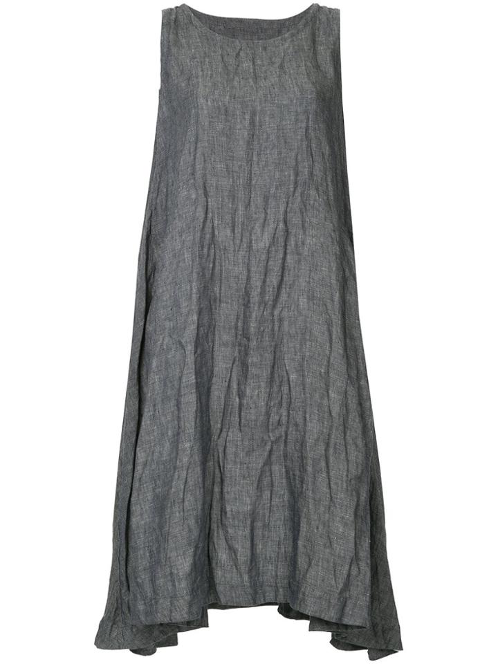 Casey Casey Creased Mid-length Dress - Blue